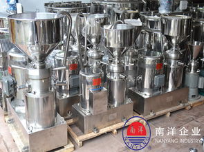 探秘廣州120型衛(wèi)生級(jí)分體膠體磨 南洋食品機(jī)械的品質(zhì)之選